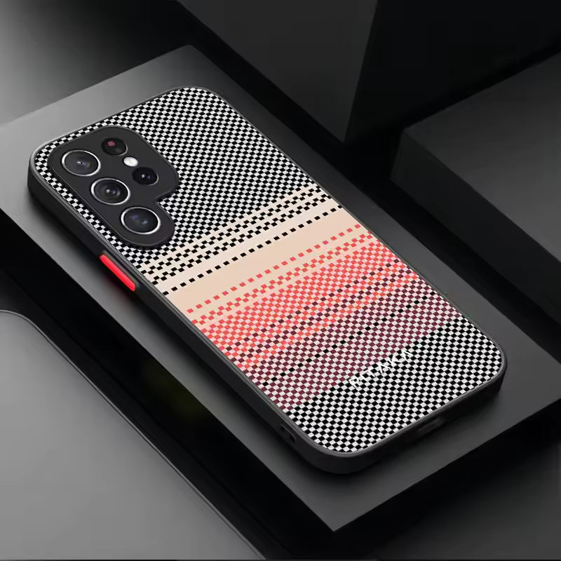 FLOW Elegantna torbica za telefon z denarnico in držalom - oranžna