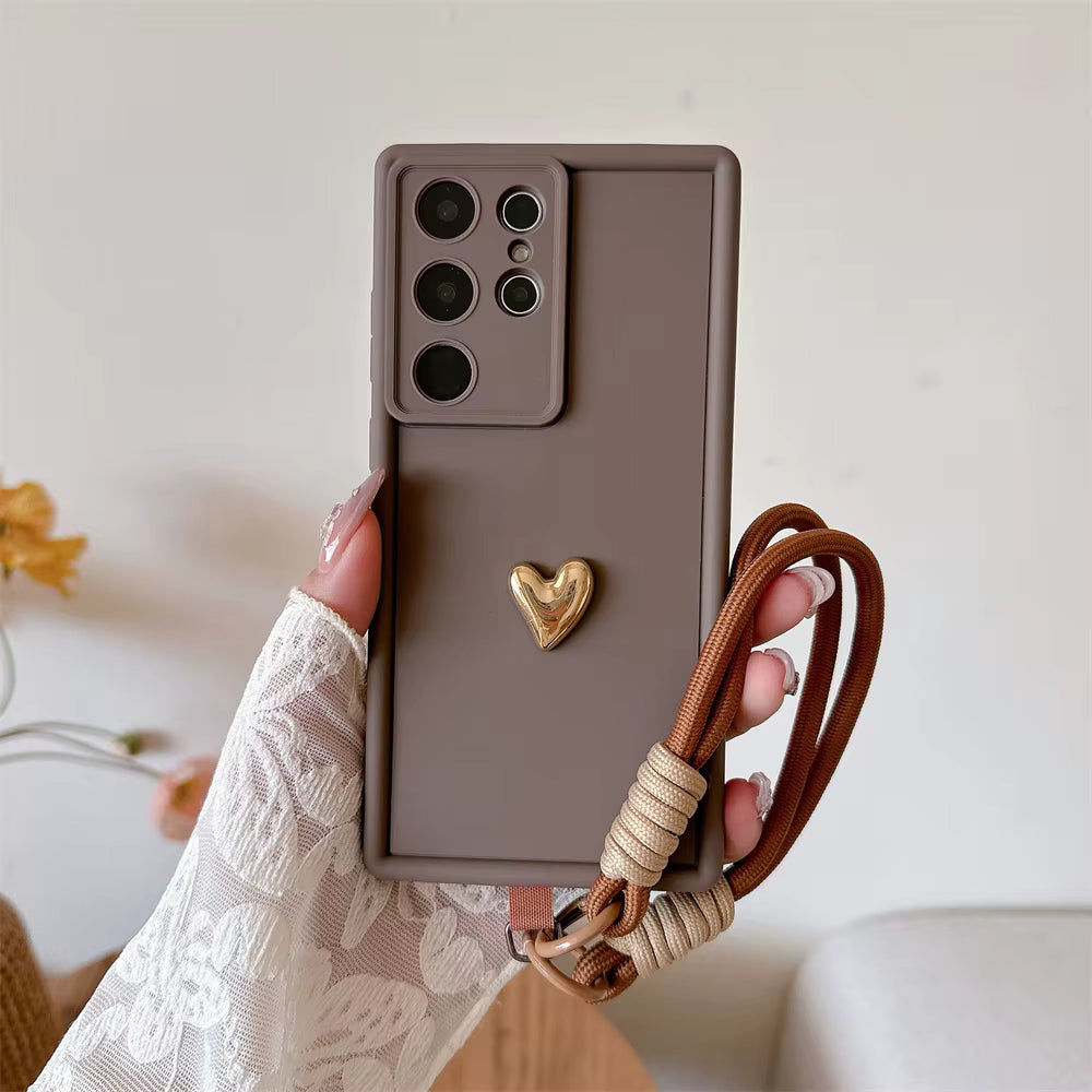 HEARTH Stylish Case with Design - Gray