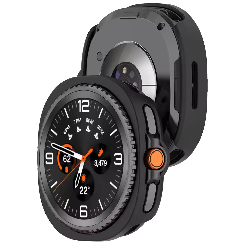 DAWN Trd zaščitni ovitek za uro Galaxy Watch – črn