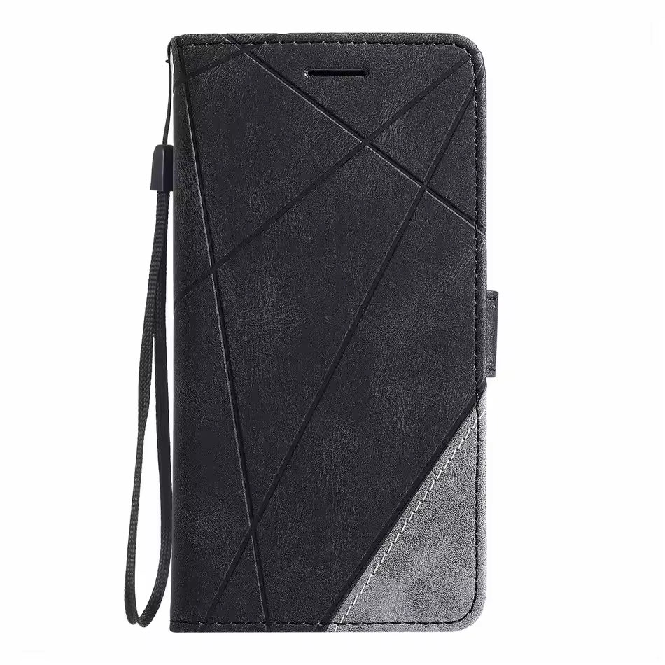 SUPERB Flip Case Two-Colored for Samsung - Black