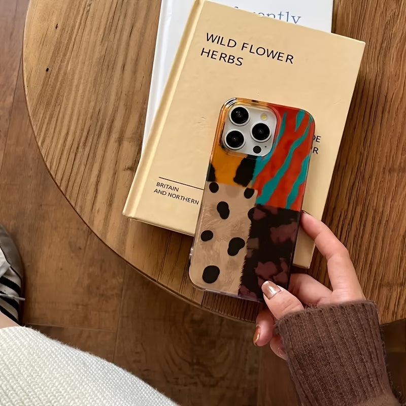 LEO Phone Case with Quad Motives for iPhone