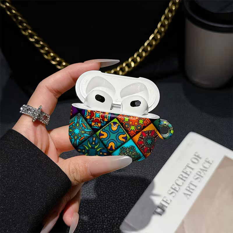 NIRVANA Stylish Case with Motive for AirPods